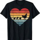 Chicken Lover Gifts Hen Farmer Retro Vintage Farm Animals T-Shirt