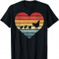 Chicken Lover Gifts Hen Farmer Retro Vintage Farm Animals T-Shirt