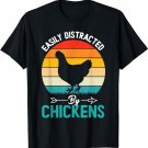 Funny Chicken Owner Chicken Farmer Chicken Mom Chicken Dad T-Shirt