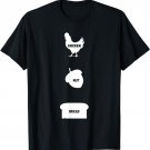 Funny Chicken Nut Bread Filipino Joke Tagalog T-Shirt