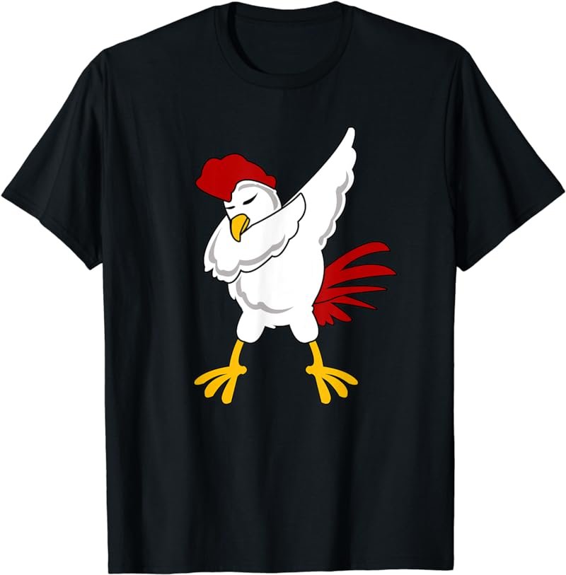 Dabbing CHICKEN - ROOSTER Shirt | Dab Animal T-Shirts