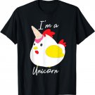 I'm A Unicorn - Funny Chicken Ice Cream Cone T-Shirt