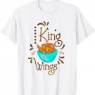 King Of The Wings Funny Chicken Wing Lovers T-Shirt