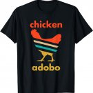 Funny Filipino Adobo Shirt Chicken Adobo Retro Style T-Shirt