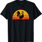 Rooster Chicken Poultry Farm Farmer Farming Hen Foul Bird T-Shirt