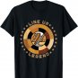 Line up legend construction floor installer tile installer T-Shirt