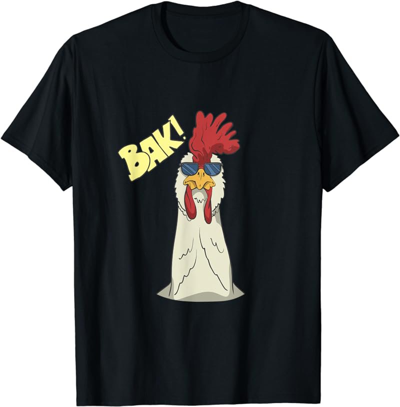 Rooster With Sunglasses T-Shirt