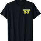 USS Wisconsin BB-64 WW2 Battleship Warship Front&Back T-Shirt