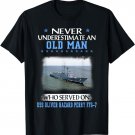 USS Oliver Hazard Perry FFG-7 Veterans Day Father Day Gift T-Shirt