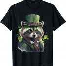 St Patricks Day Irish Raccoon Leprechaun St. Pat's Day T-Shirt