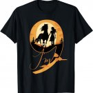 9th Birthday Horse 9 Years Girls Horses Rider T-Shirt