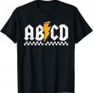 Lightning Pencil Rock'n Roll ABCD Teacher Back To School Kid T-Shirt