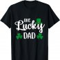 One Lucky Dad Leprechaun Hat St Patricks Day T-Shirt