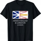 Newfoundland and Labrador T Shirt Canada Province Flag