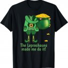 The Leprechauns Character Saint Pattys Day Kids T-Shirt