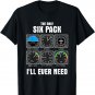 The Only Six Pack I'll Ever Need Pilot Airplane T-Shirt