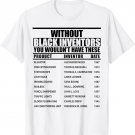 History Of Forgotten Black Inventors Black History Month T-Shirt