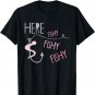 Here Fishy Fishy Fishy Funny Fishing Worm Gift T-Shirt