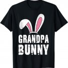 Grandpa Bunny Ears Easter Day Rabbit Family Matching T-Shirt