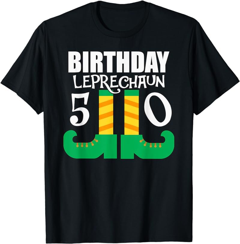 St. Patrick's Day Leprechaun 50th Birthday Shirt