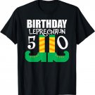 St. Patrick's Day Leprechaun 50th Birthday Shirt