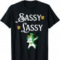 Sassy Lassy Funny St. Paddy's Day Quotes Lepricorn Unicorn T-Shirt