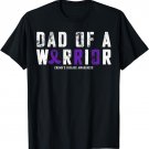 Crohn's Disease Awareness Dad of a Warrior Vintage T-Shirt