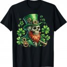 Irish skull Funny saint patricks day T-Shirt