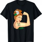 Irish Girl Unbreakable Rosie the Riveter Shirt