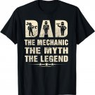 FAMILY 365 Mechanic Dad Mechanics Father's Day Birthday Gift T-Shirt