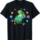 Earth Day Gaia Greek Goddess Pagan Hippie Nature Earth T-Shirt