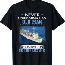 USS Simon Lake AS-33 Veterans Day Father Day T-Shirt