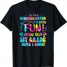 Kids So Long Kindergarten 1st Grade Here I Come Kindergarten T-Shirt