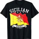 Sicilian Pride Nanu Grandfather Dad Pop Family Gear T-Shirt