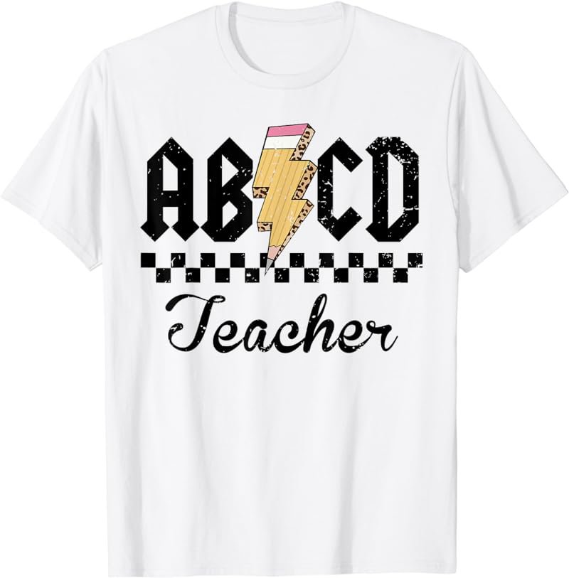 ABCD Teacher Back To School For Teacher Students T-Shirt
