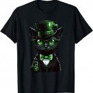 Funny Leprechaun Cat Leprecat St Patricks Day T-Shirt
