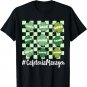 Vintage Cafeteria Manager St Patrick Day Clover T-Shirt