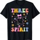 Three Spirit Birthday Decorations Halloween Themed 3rd Bday T-Shirt