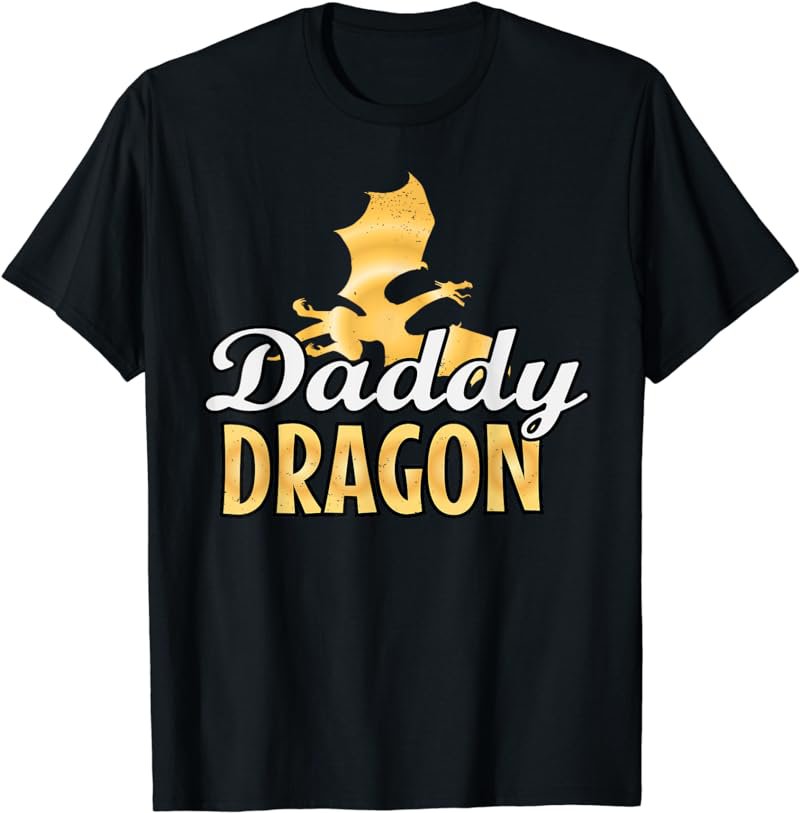 Daddy Dragon Lover Father's Day T-Shirt