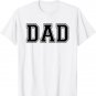 White Shirt That Says Dad New Dad Pregnancy Announcement T-Shirt