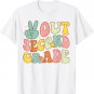 Peace-Out Second Grade Groovy Last Days School 2nd Grade T-Shirt