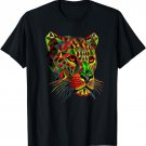CHEETAH Art Black History African American Juneteenth King T-Shirt