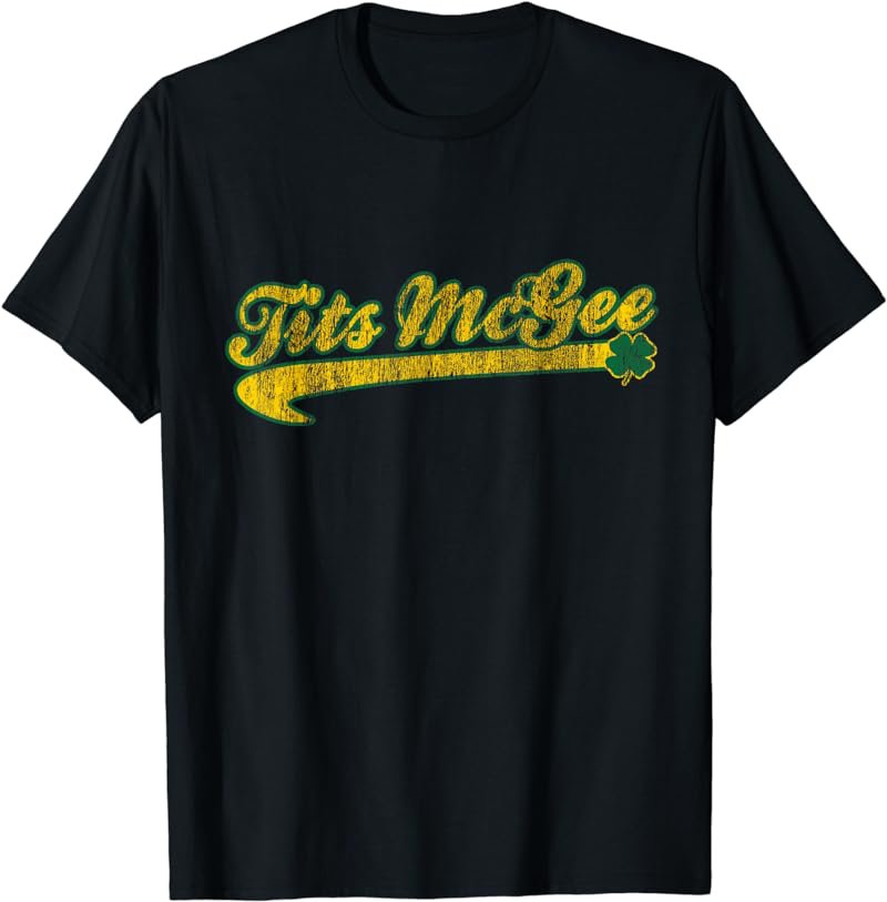 Tits Mcgee St. Patrick's Day T-Shirt