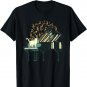 Cat Piano Pianist Pet Playing Music Musician Musical Gift T-Shirt