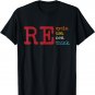 Vintage Recycle Reuse Renew Rethink Earth Day Environmental T-Shirt