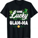 One Lucky Glam-ma St.Patrick's Day Irish Matching Family T-Shirt