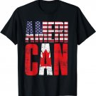 Patriotic American Canadian Canada T-Shirt