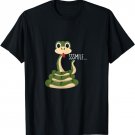 Smile Snake Snakes Happy Animal Pet Cute Baby Serpent Gift T-Shirt