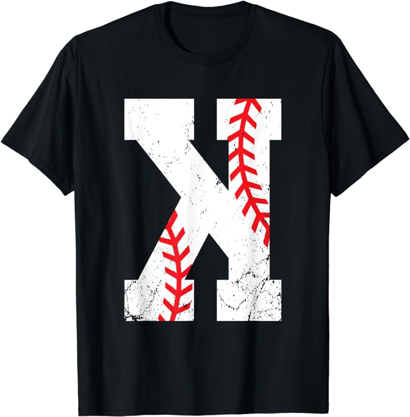 Baseball Softball Shirt Strikeout Pitcher K Coach Sports