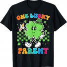 Vintage One Lucky Parent St Patrick Day School T-Shirt